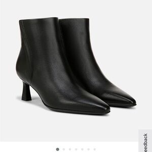 NWT Naturalizer Deesha Bootie Black Leather 9.5W